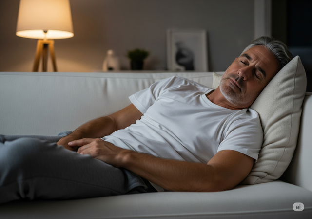 Sleeping activity illustration